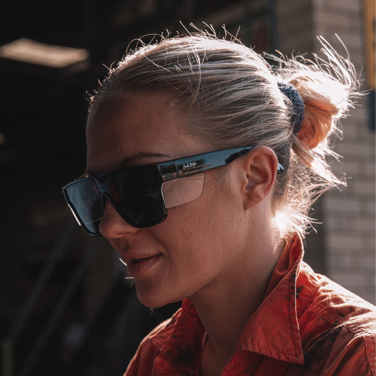 SafeStyle PBT100 Primes Black Frame Tinted Safety Glasses