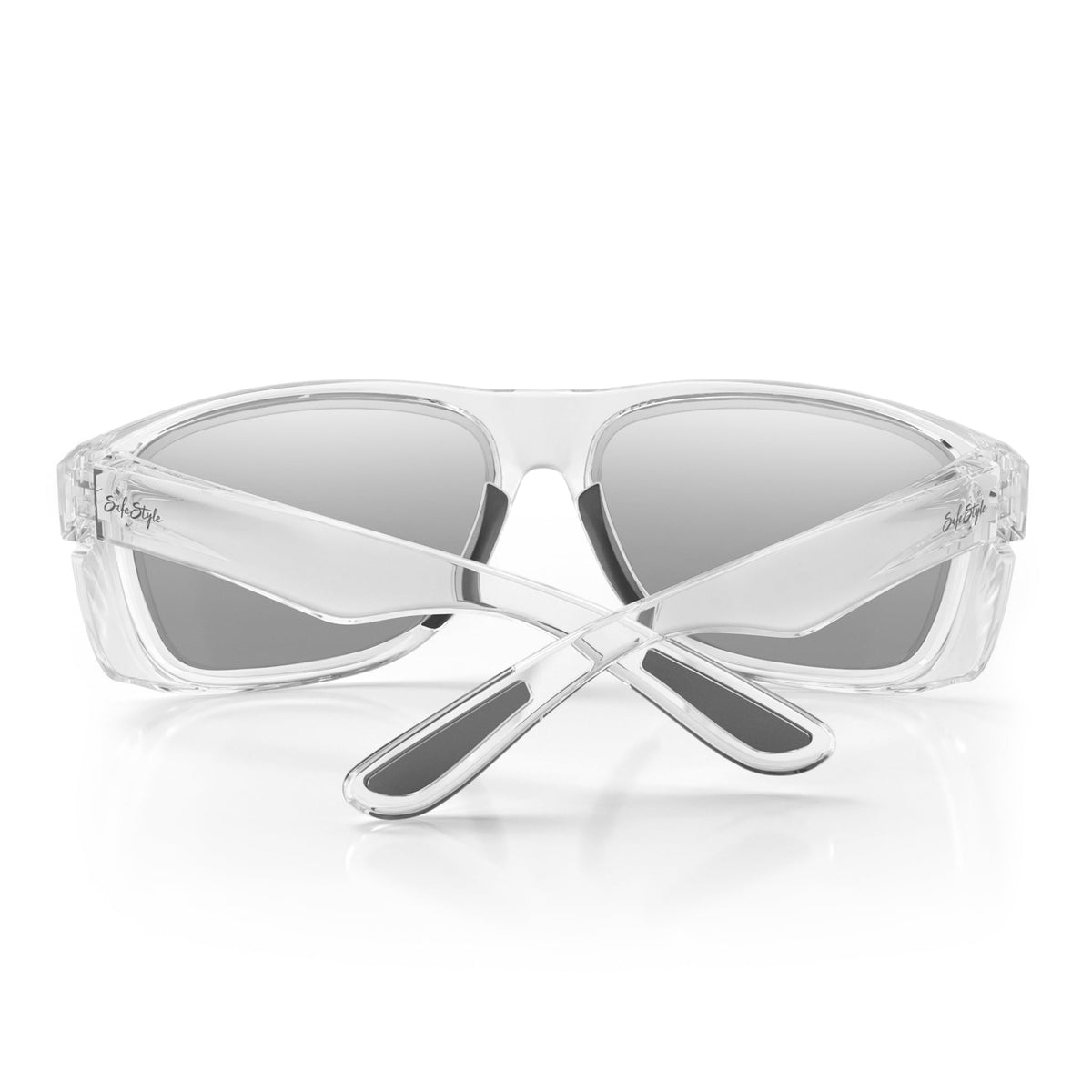 SafeStyle SRA071-010405 Rapids Clear Frame Hybrids Photochromic Safety Glasses