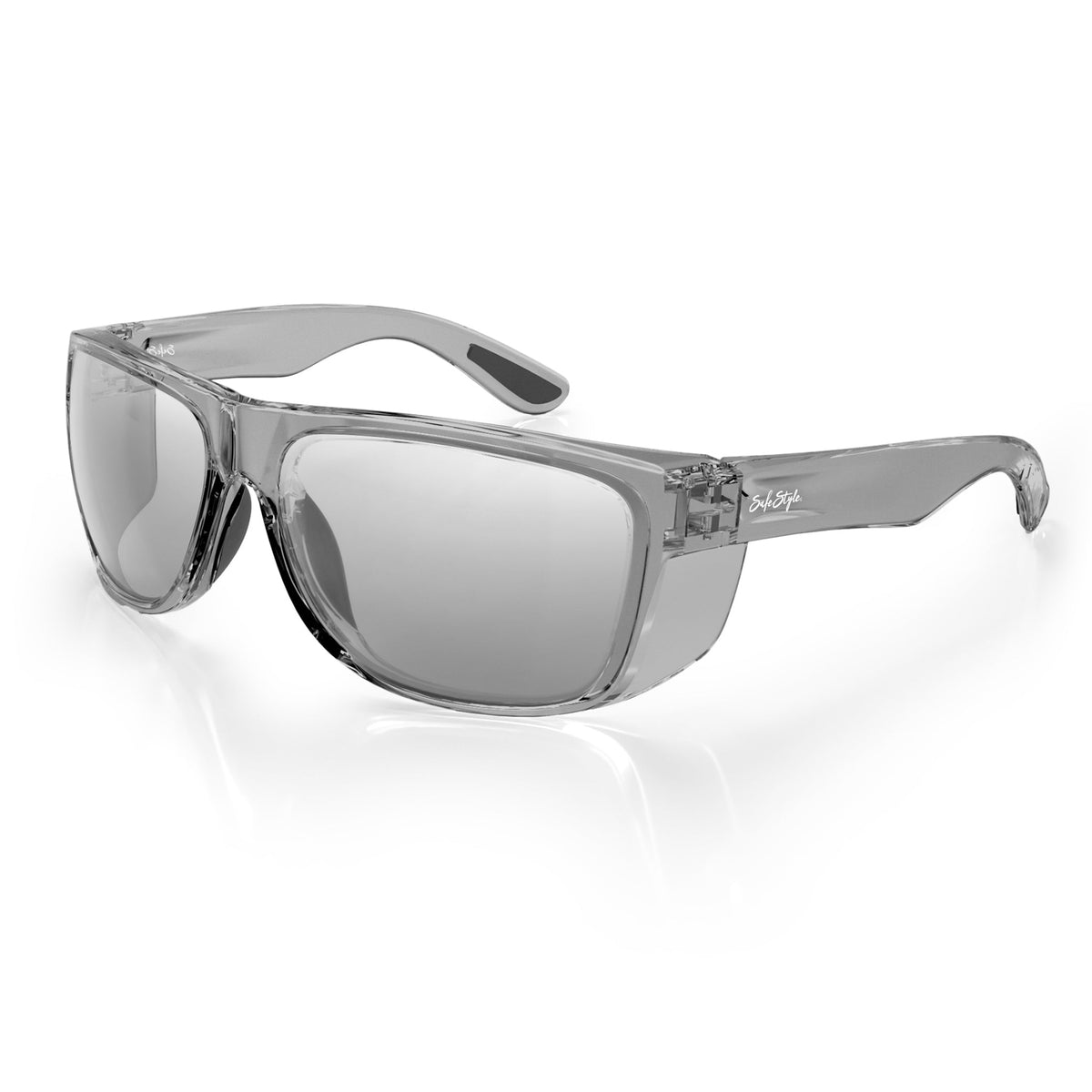 SafeStyle SRA071-040404 Rapids Graphite Frame Hybrids Photochromic Safety Glasses