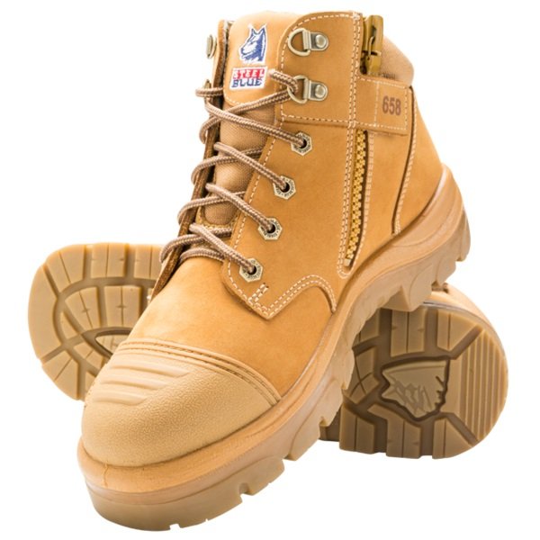 Steel Blue 312658 Parkes L/U Zip Scuff Safety BootSteel BlueSteel Blue 312658 Parkes