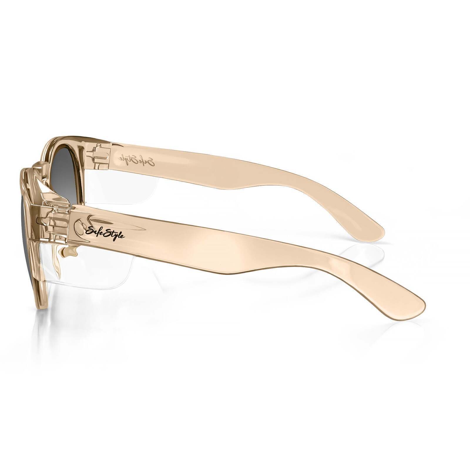 Safe Style CRCHP100 Cruisers Champagne Frame Polarised Safety Glasses