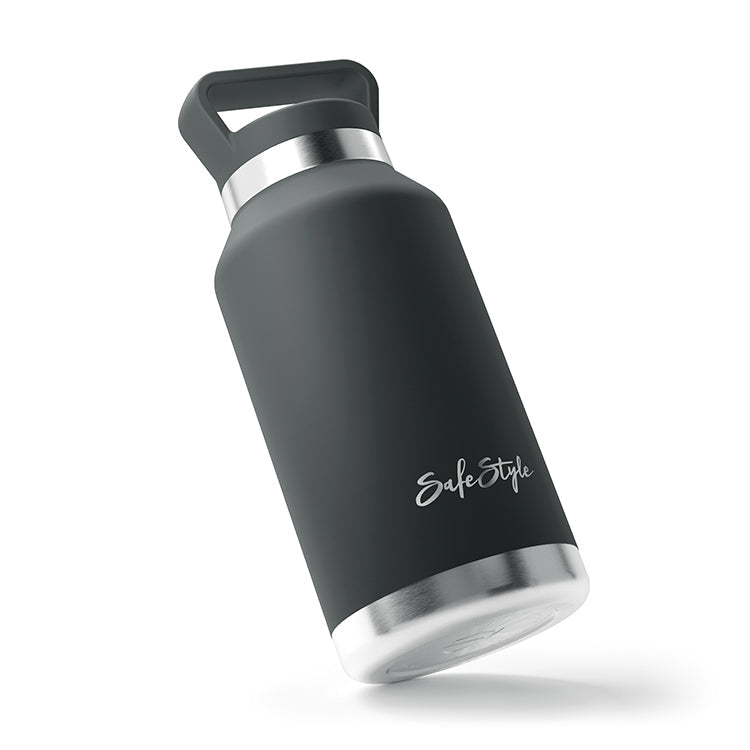 SafeStyle SB1L Big Juicy 1L Water Bottle - Graphite