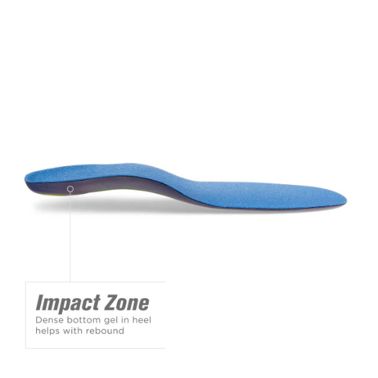 Implus 40307 Sof Comfort Mens Plantar Fascia Orthotic Footbed