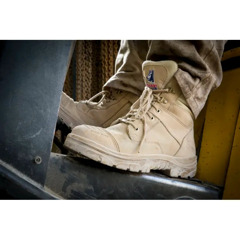 Steel Blue 312661 Southern Cross L/U Zip Scuff Safety Boot