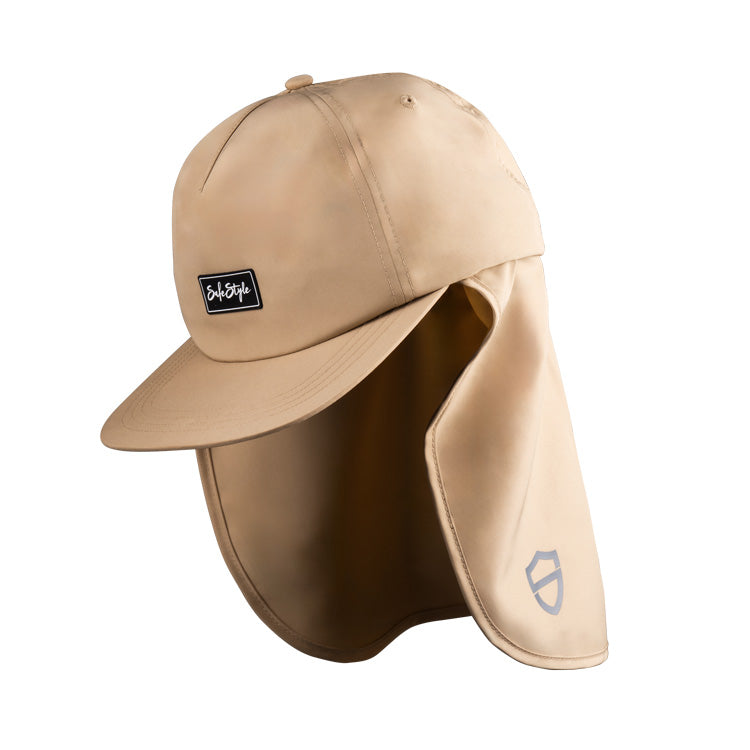 SafeStyle WTWCT100 Worksite to Weekend Flap Cap - Tan