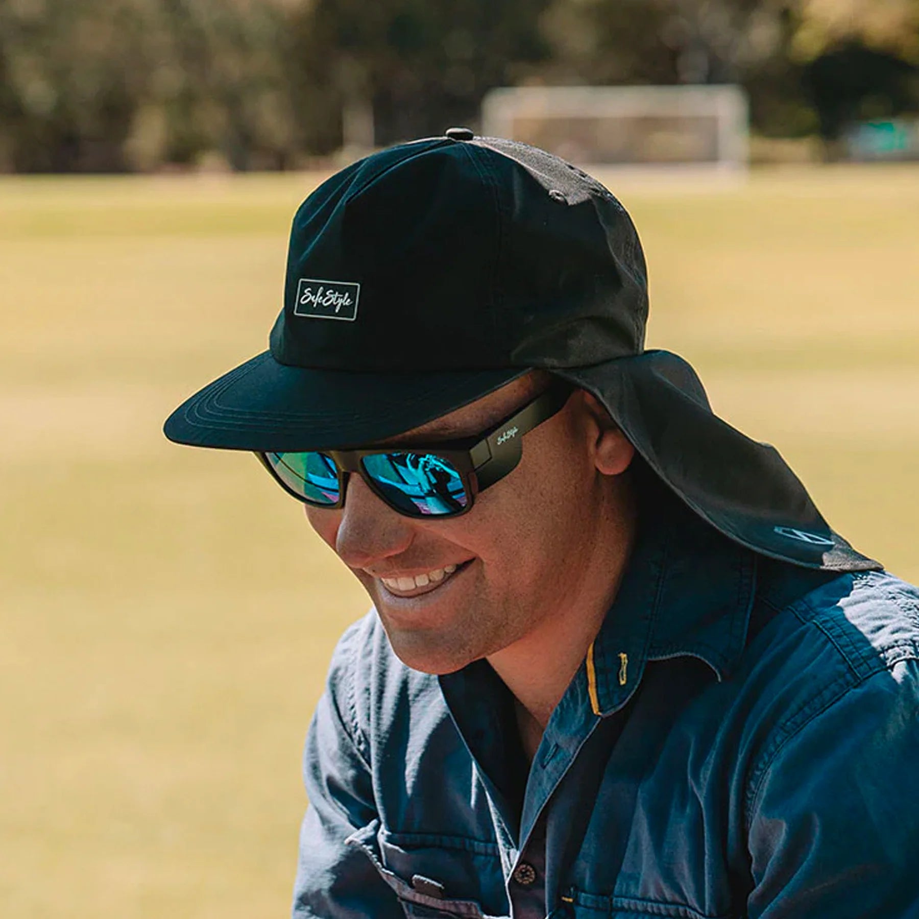SafeStyle WTWBS100 Worksite to Weekend Flap Bucket Hat