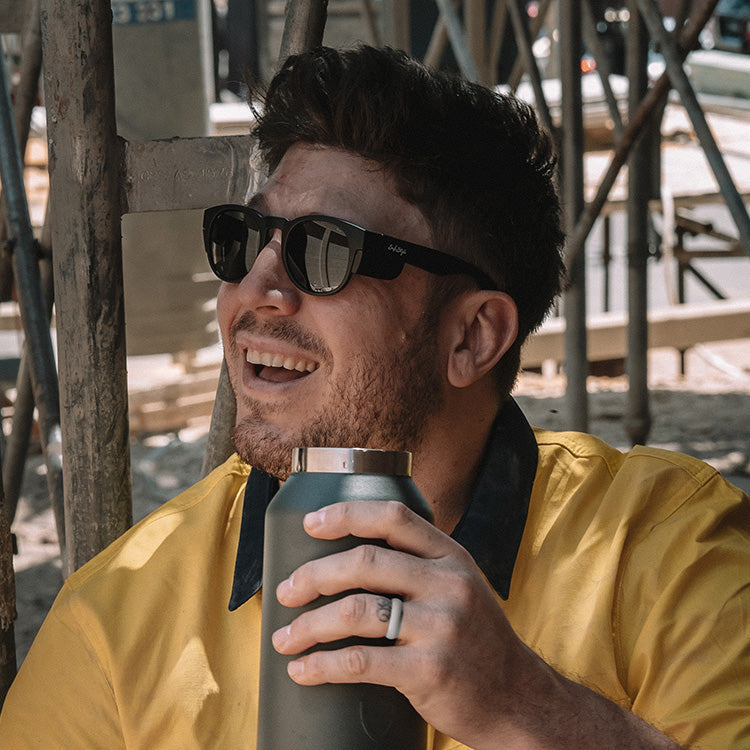 SafeStyle CRMBP100 Cruisers Matte Black Frame Polarised Safety Glasses
