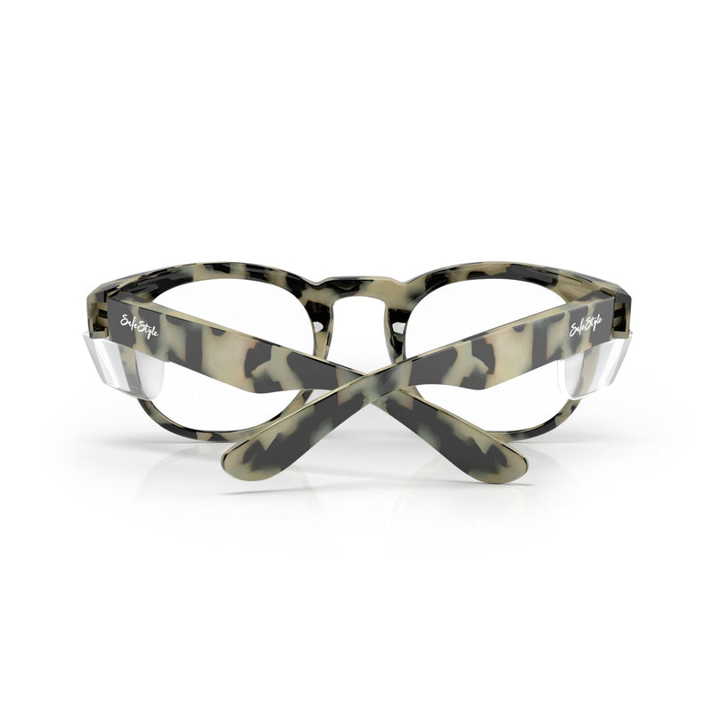 Safe Style CRMTC100 Cruisers Milky Torts Frame /Clear UV400 Safety Glasses