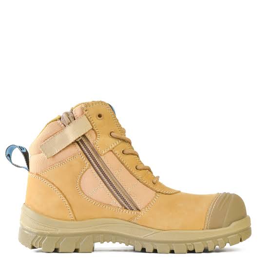 Bata 804-18841 Ultra Zippy Zip Sided Ankle High Safety Boot