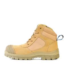 Bata 804-18841 Ultra Zippy Zip Sided Ankle High Safety Boot