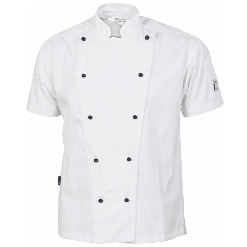 Traditional Chef Jacket - Short Sleeve 1101
