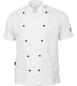 Cool-Breeze Cotton Chef Jacket - Short Sleeve 1103