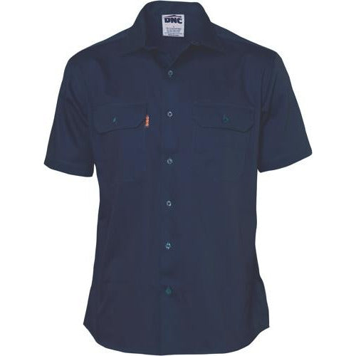 Short Sleeve Jonsson Workwear T Shirts Cotton Drill Work Shirt
