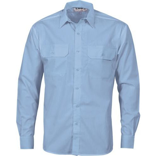 Polyester Cotton Work Shirt - Long Sleeve 3212