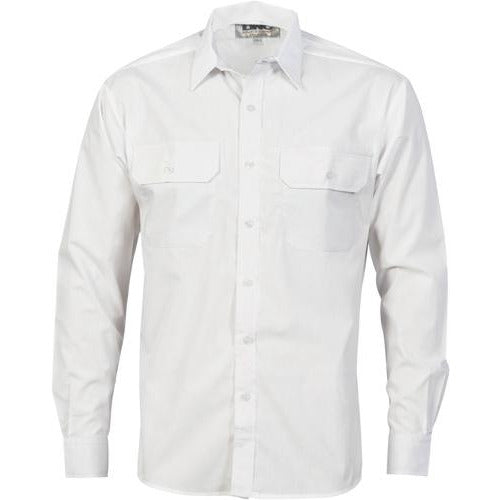 Polyester Cotton Work Shirt - Long Sleeve 3212