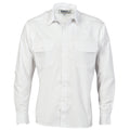 Epaulette Polyester/Cotton Work Shirt - Long Sleeve 3214