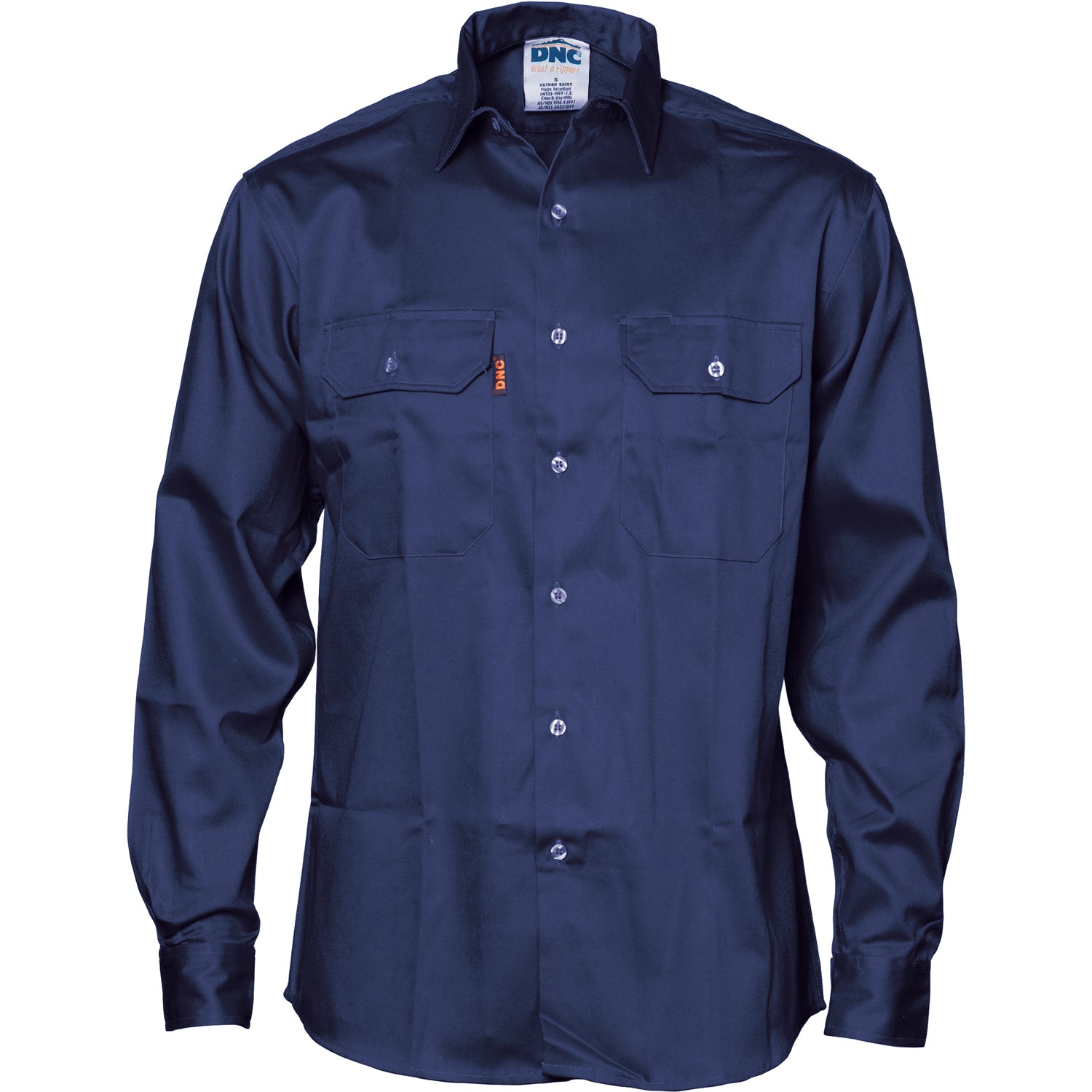 Patron Saint Flame Retardant Drill Shirt, Long Sleeve - 3402DNCPatron Saint Flame Retardant Drill Shirt, Long Sleeve - 3402