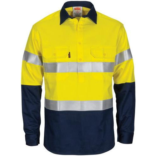 Patron Saint Flame Retardant 2 Tone Closed Front Cotton Shirt with 3M DNCPatron Saint Flame Retardant 2 Tone Closed Front Cotton Shirt