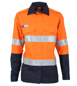 Ladies Inherent FR PPE2 2 Tone Taped Shirt - 3457