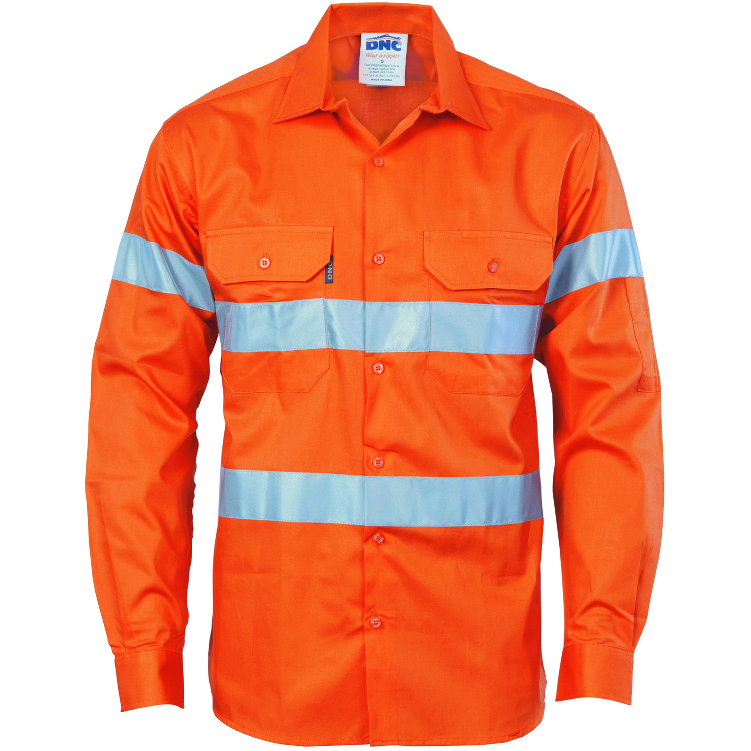 Hi Vis Day/Night Drill Shirt 3535DNCVis Day/Night Drill Shirt 3535