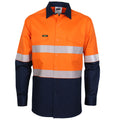 HiVis 2 Tone Segmented Taped Coolight Shirt - 3648