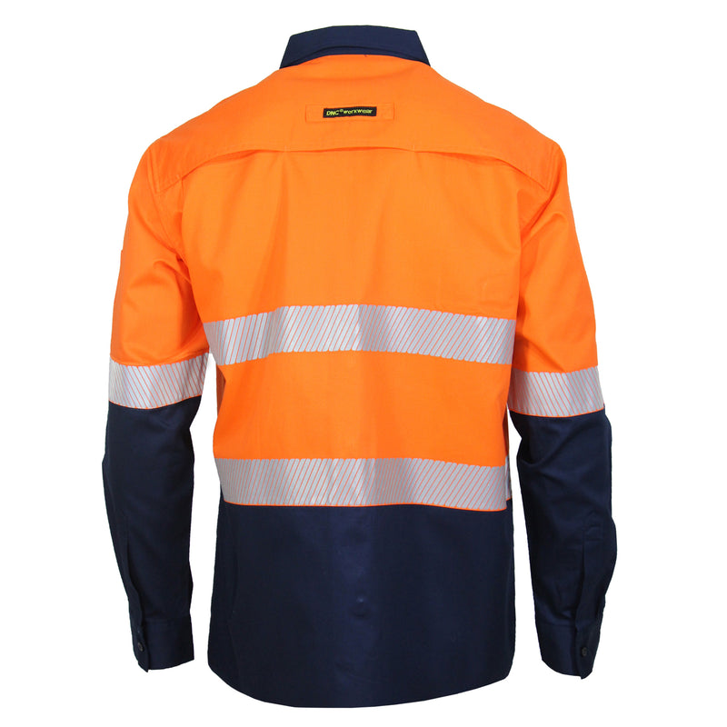 HiVis 2 Tone Segmented Taped Coolight Shirt - 3648