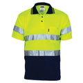 HiVis D/D Cool Breathe Polo Shirt With CSR R/Tape - Short Sleeve 3715