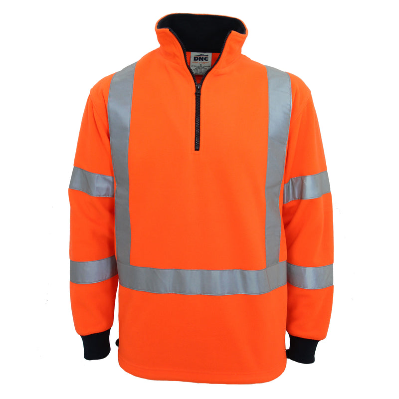 Hivis "X" back & Biomotion taped Polar Fleece 3730