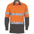 HiVis Day/Night Taped Cotton Drill Shirt