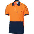 HiVis Cool-Breathe Double Piping Polo - Short Sleeve 3753