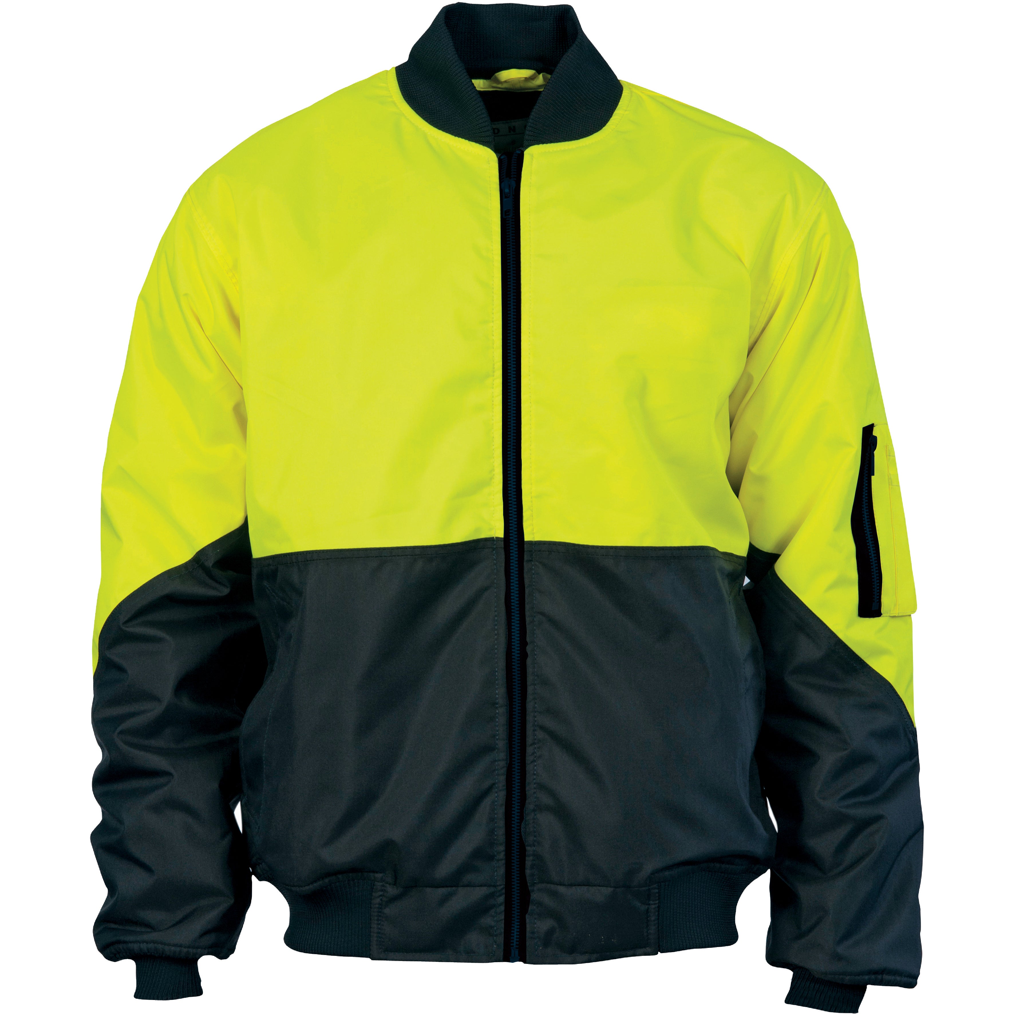HiVis Two Tone Bomber Jacket 3761DNCTone Bomber Jacket 3761