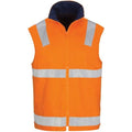 HiVis Cotton Drill Reversible Vest with Generic R/Tape 3765