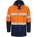 HiVis "4 IN 1" Cotton Drill Jacket with Generic R/Tape 3764