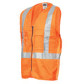 Day/Night Cross Back Cotton Safety Vests 3810