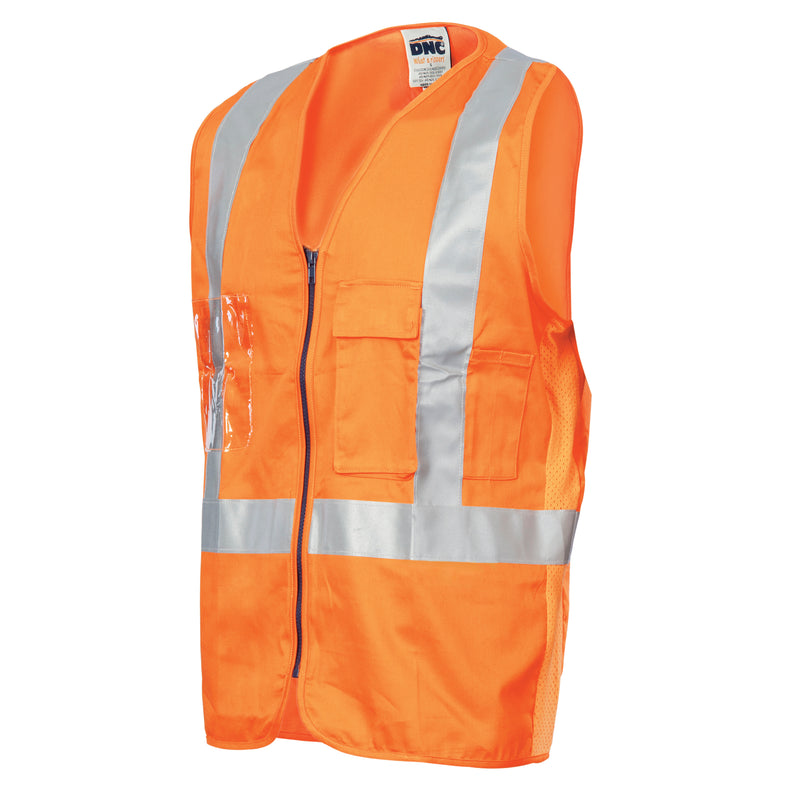 Day/Night Cross Back Cotton Safety Vests 3810DNCDay/Night Cross Back Cotton Safety Vests 3810