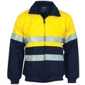 HiVis Two Tone Bluey Bomber Jacket with CSR R/Tape