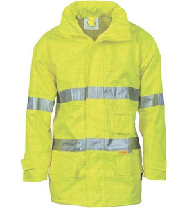 HiVis Breathable Anti-Static Jacket with 3M Reflective Tape 3875