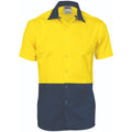 Food Industry Hi Vis Cool Breeze Cotton Shirt - Short Sleeve 3941