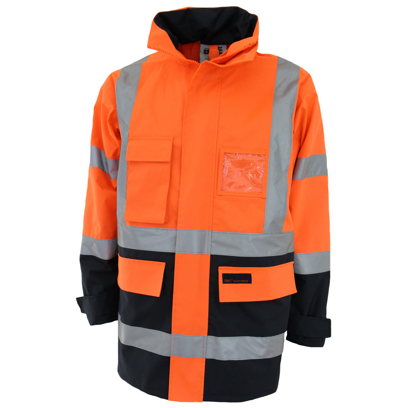 HiVis "H" pattern 2T Biomotion tape jacket QLD - 3962