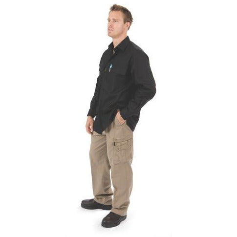 Island Cotton Duck Weave Cargo Pants 4535