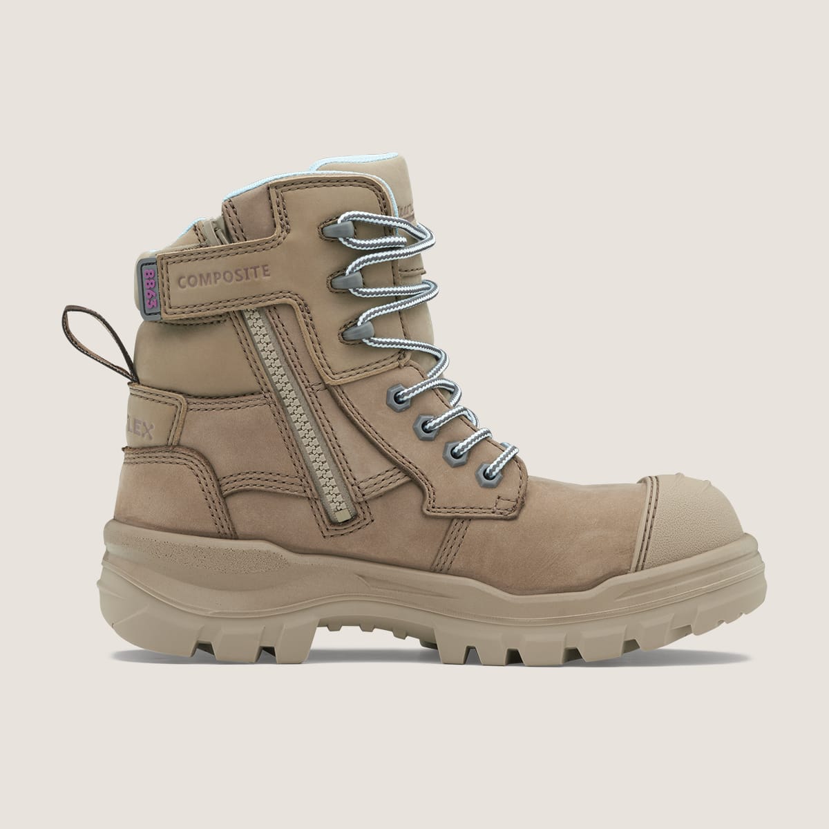 Blundstone 8863 Ladies Rotoflex 6in Zip Safety Boot CTBlundstoneBlundstone 8863 Ladies Rotoflex 6in Zip Safety Boot CT