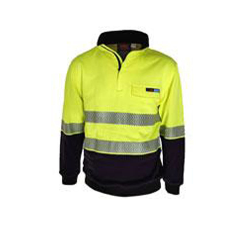 HiVis 1/2 Zip FR HRC2 D/N Jumper 3424