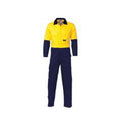 HiVis Two Tone Lightweight Cotton Workwear Coverall