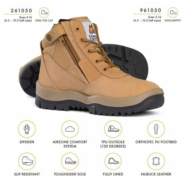 Mongrel 261050 Zip Safety Boot