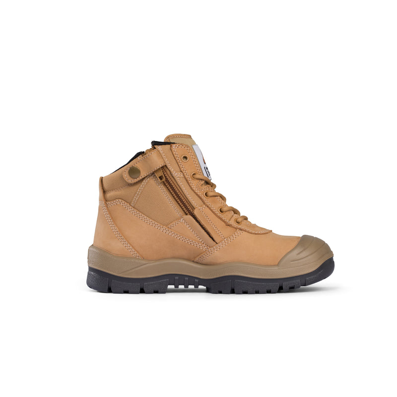 Online Mongrel Zipsider Boot with Bump Cap - Wheat