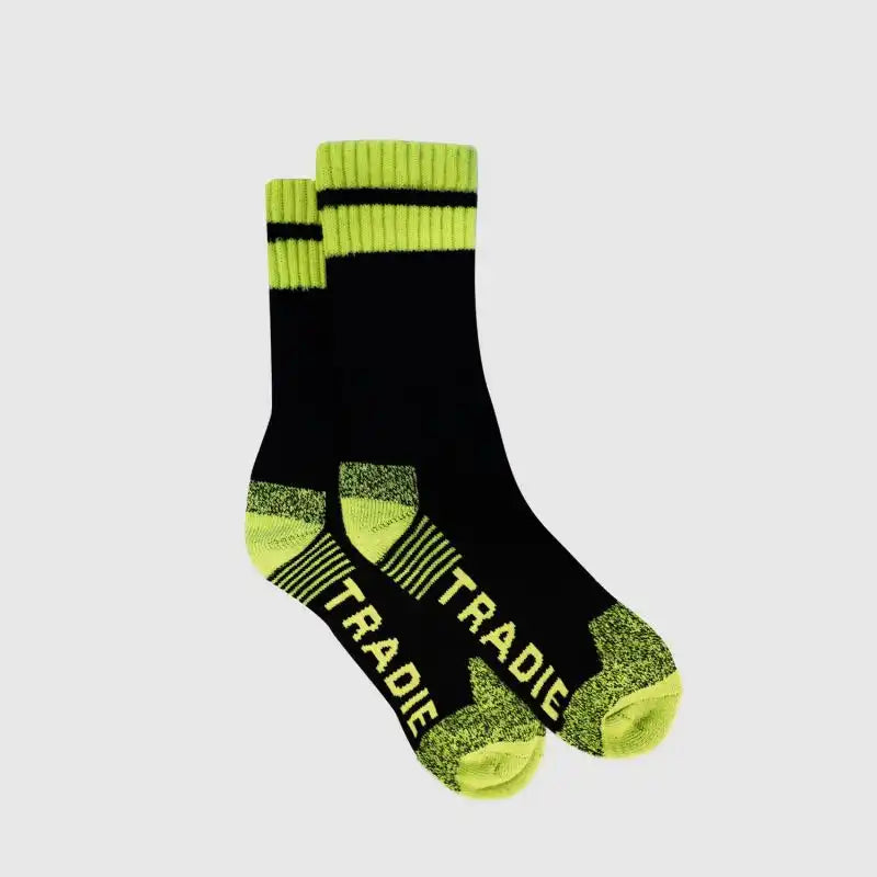 Tradie M22530SJ Acrylic Crew Sock Mens 3 Pack